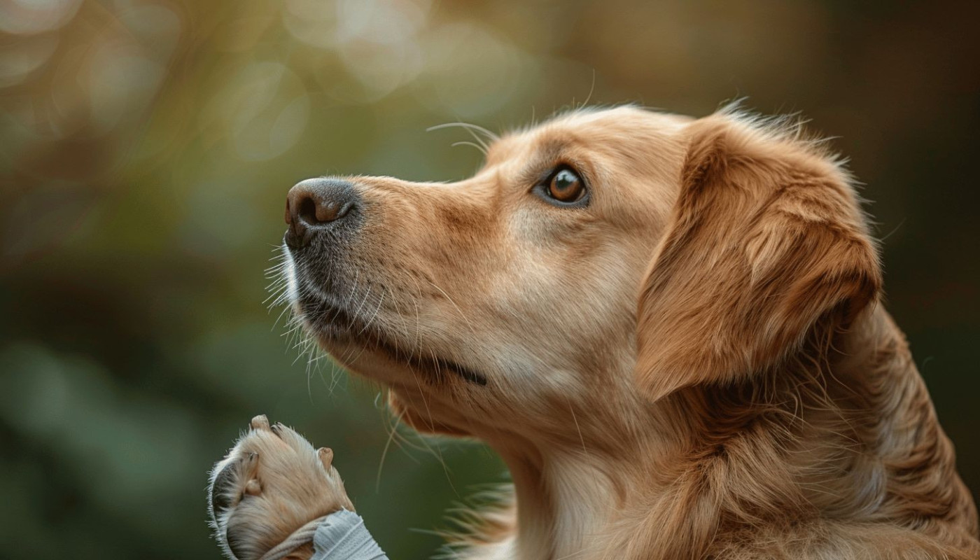 Comprendre et soigner une entorse du carpe chez le chien